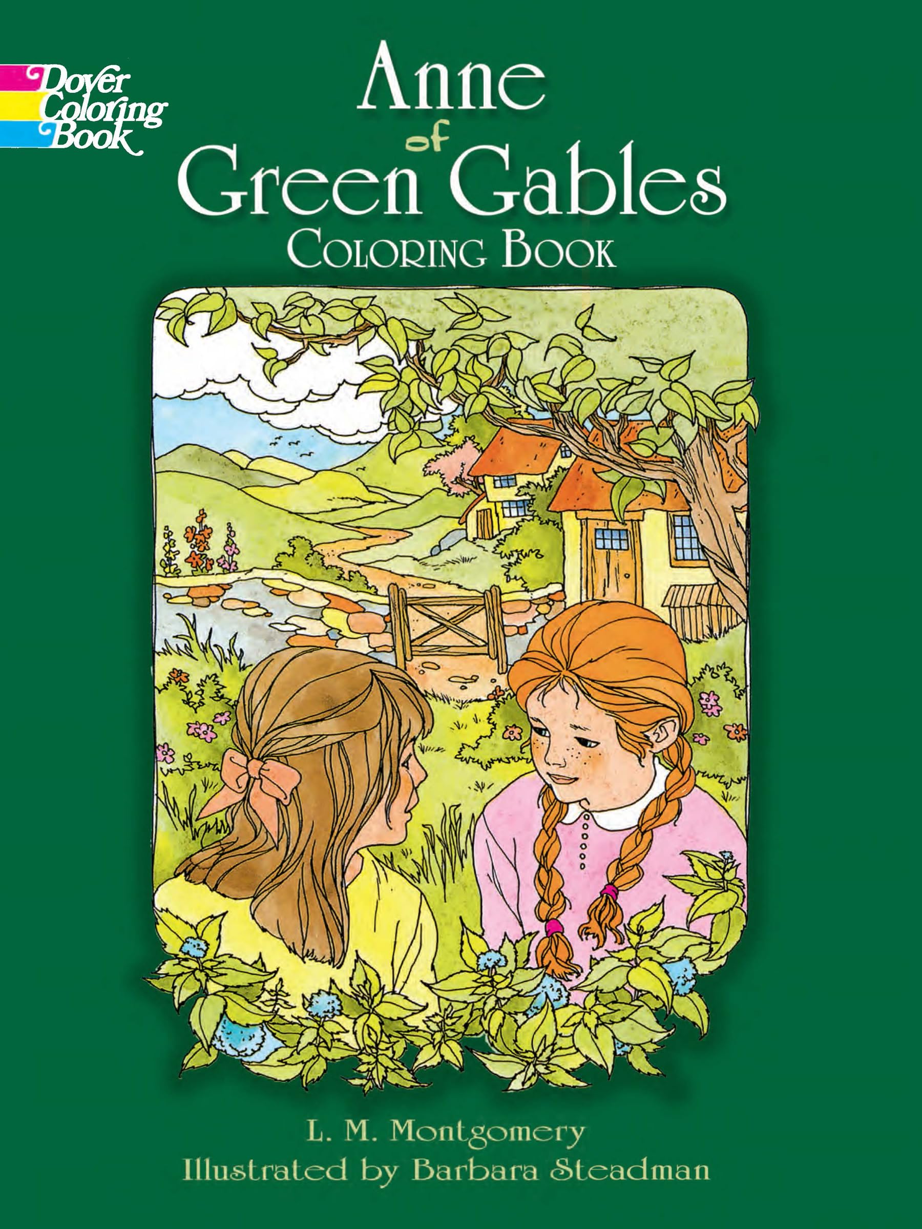Anne of Green Gables Coloring Book for Adults & Teens - Dover Classic Stories Coloring Pages with Scenes from L.M. Montgomery's Novel - Relaxing Art Therapy Activity for Stress Relief & Creativity