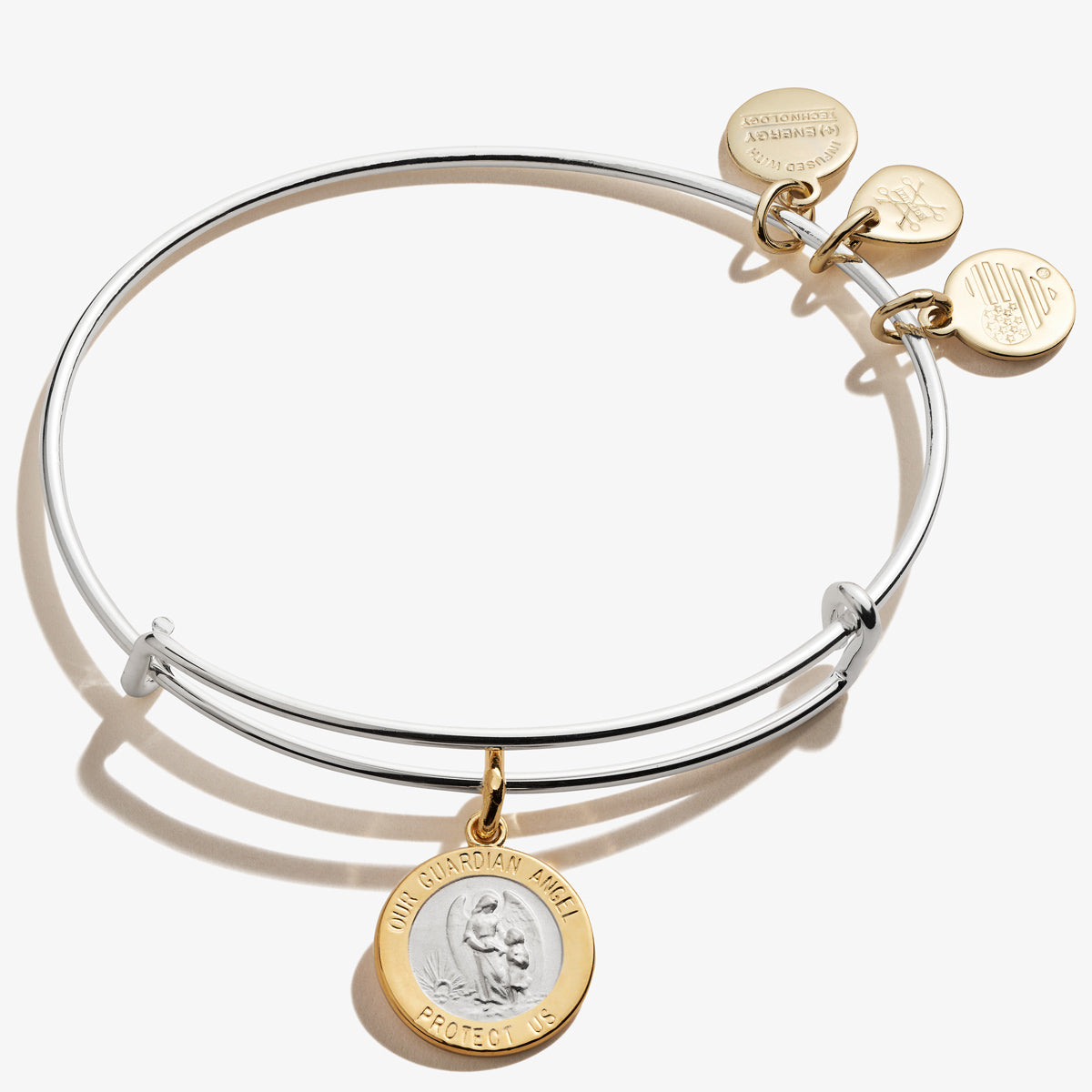 Guardian Angel Charm Bracelet for Women - Sterling Silver Protection Bangle - Perfect for Gifts, Daily Wear & Special Occasions