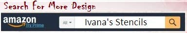 Ivana's Henna Stencils for Hand, Body, Finger & Face - Mehndi Tattoo Stickers for Women, Girls & Kids - Pack of 2 (Design NIV-16) - Perfect for Weddings, Festivals & DIY Body Art