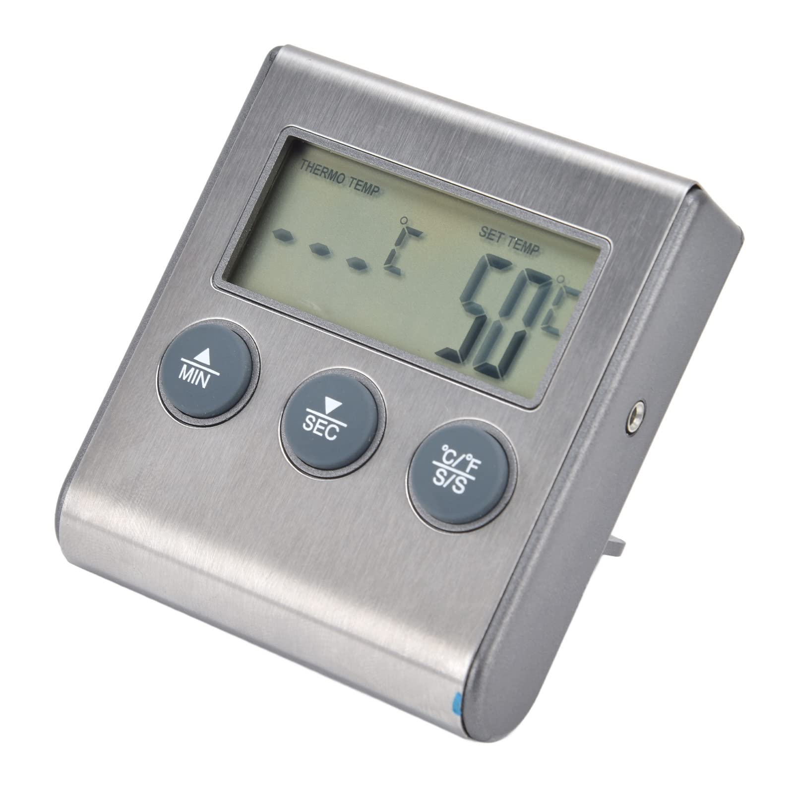 Digital Touchscreen Meat Thermometer - Waterproof, High Accuracy, Rustproof Cooking Thermometer for Grilling, BBQ, Baking & Kitchen Use