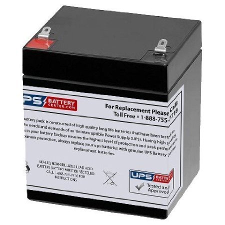 Potter Electric PFC-3002 Replacement Battery - Compatible with Potter PFC-3002 Fire Alarm Panel - Long Lasting Backup Power Supply for Emergency Use in Homes & Commercial Buildings