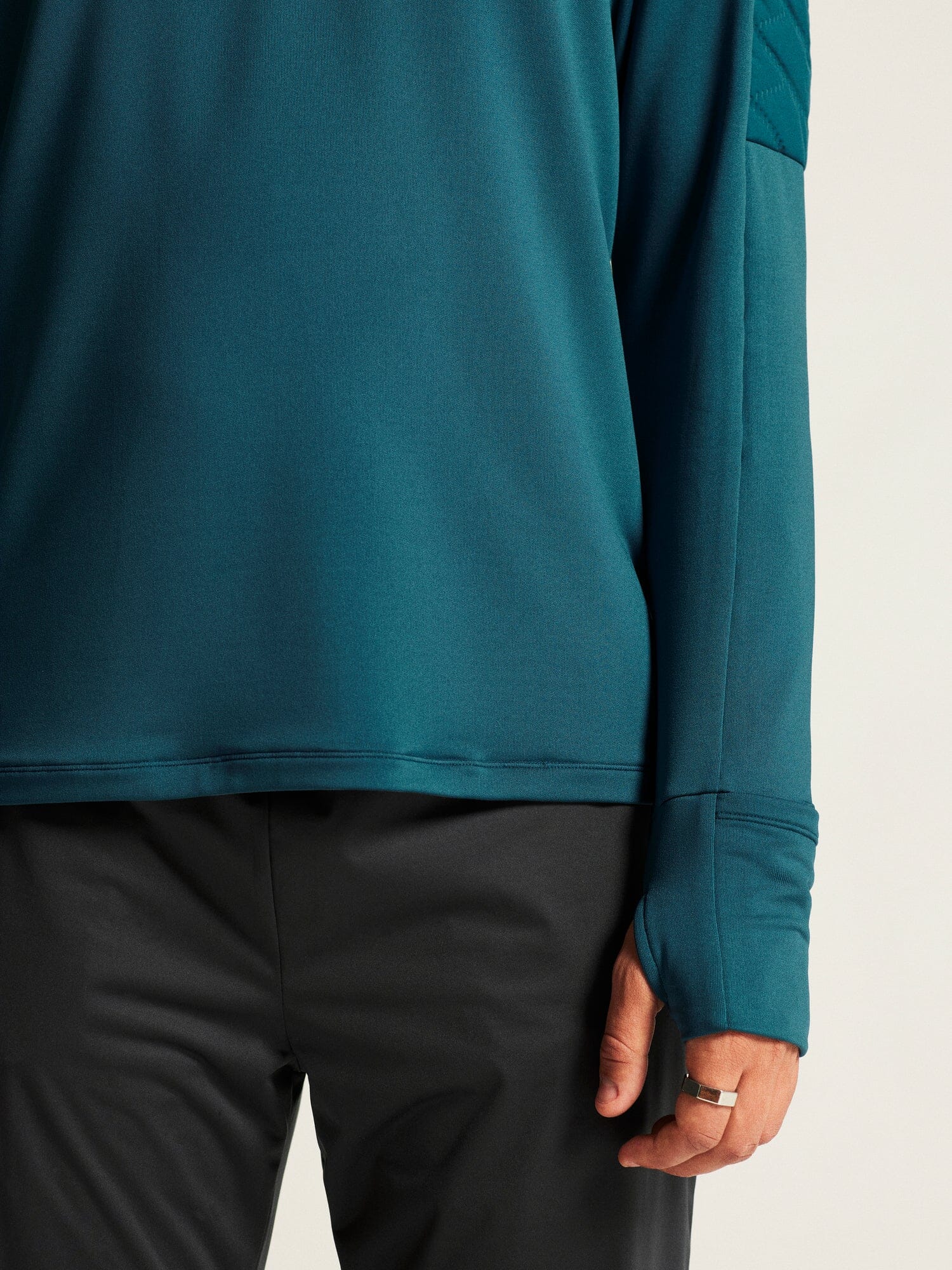 Men's Advanced Subzero Running Shirt - Lightweight Performance Top for Cold Weather Training & Outdoor Sports