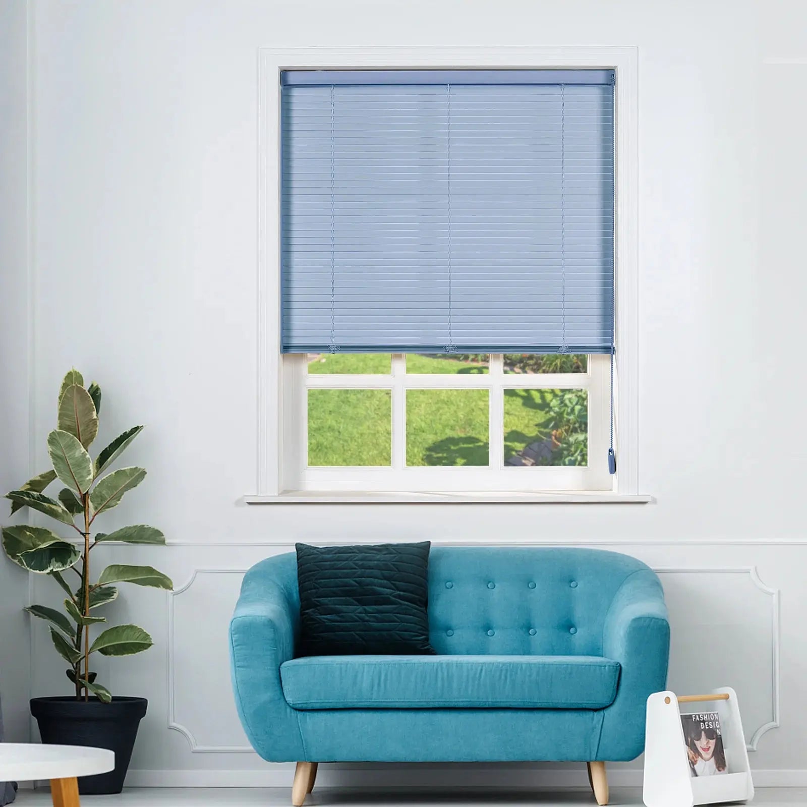 Loma Venetian Blinds Cord Lift - Premium Window Shades for Home & Office - Light Control & Privacy Solution for Living Room, Bedroom, Kitchen
