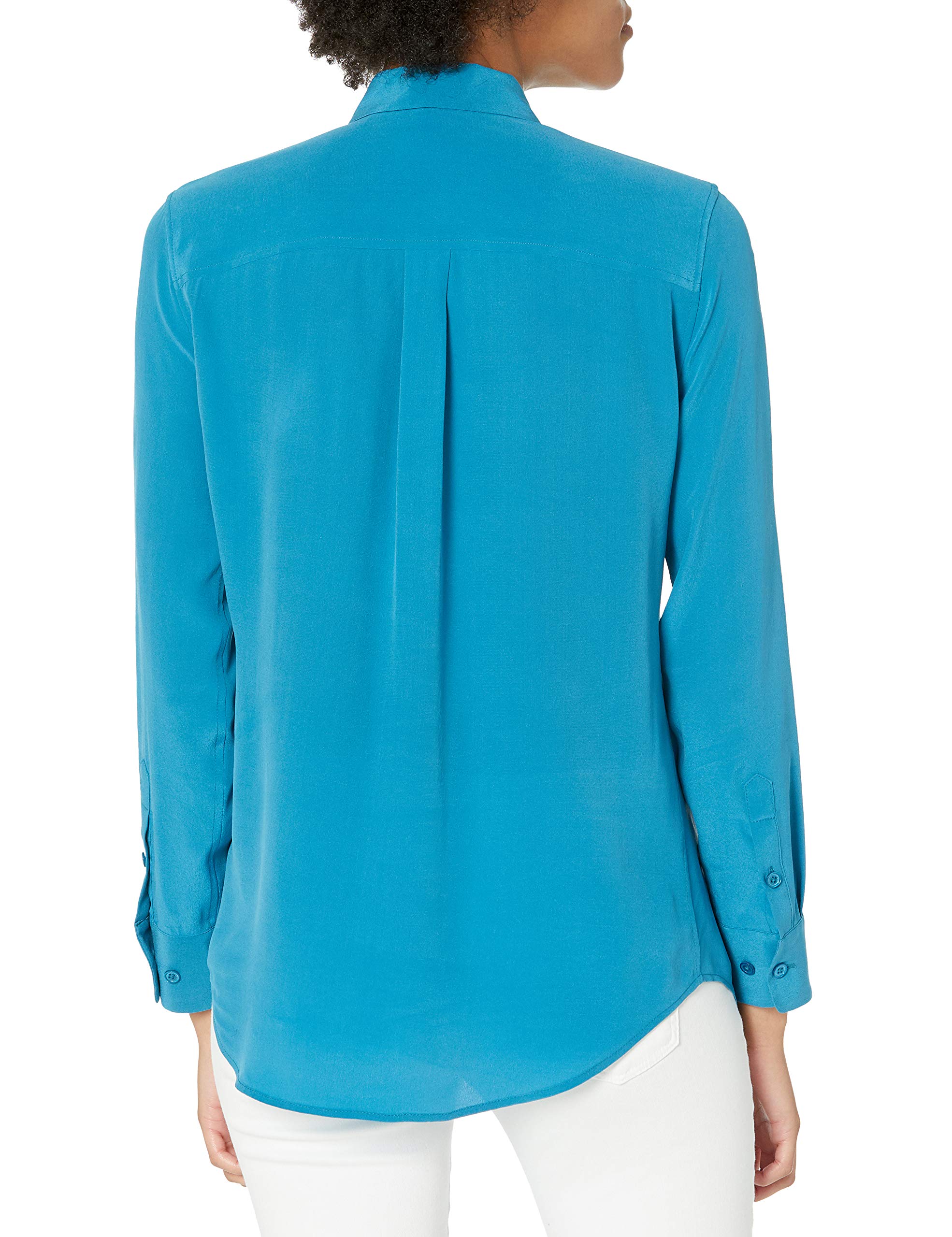 Women's Slim Fit Signature Blouse - Elegant Office Wear & Casual Tops for Work & Everyday Outfits | Perfect for Business Meetings, Dates & Professional Events
