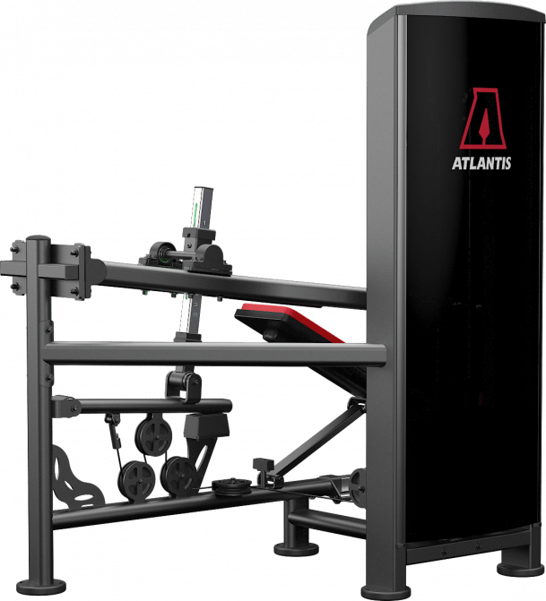 ATLANTIS Multi Press Machine for Home Gym & Strength Training - Heavy Duty Exercise Equipment for Full Body Workouts