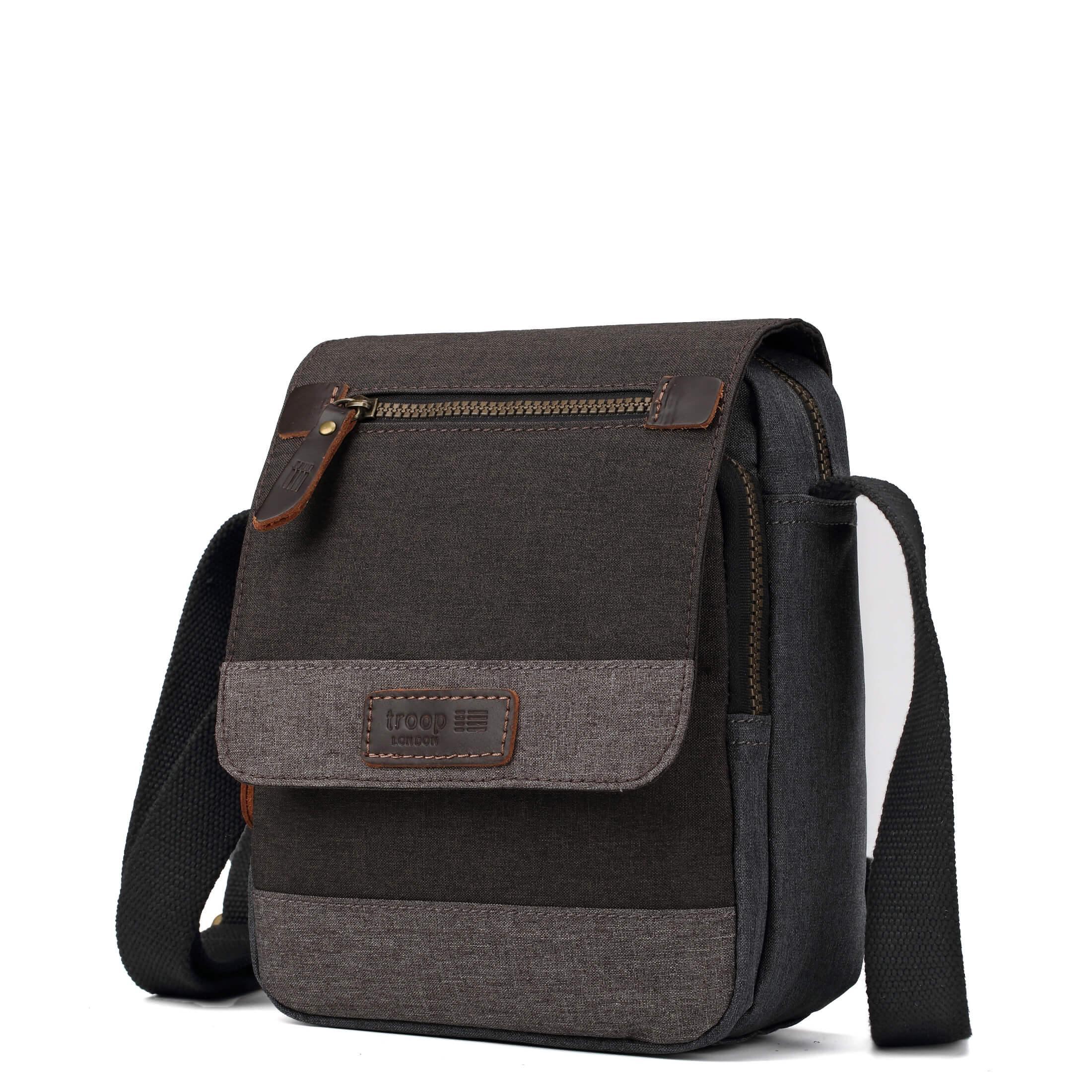 TRP0388 Troop London Urban Crossbody Bag for Men & Women - Stylish & Durable Crossbody Messenger Bag for Travel, Work & Daily Use