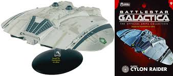 Battle Star Galactica Official Cylon Raider Ship Model - Classic Sci-Fi Collectible for Display & Gifts | Perfect for Fans, Home Decor & TV Show Memorabilia