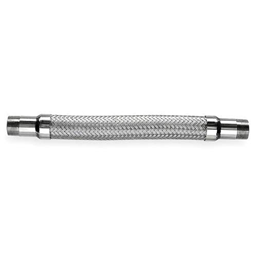 Metal Hose Master G200CM180 - 2 x 18 Inch Heavy Duty Industrial Hose for Water, Air & Chemical Transfer - Perfect for Construction, Agriculture & Manufacturing Applications