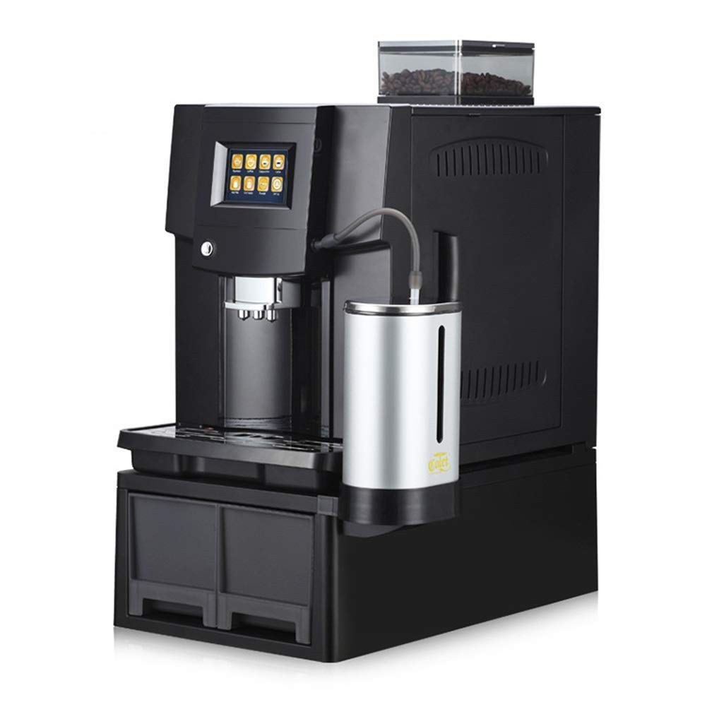 Premium Espresso Coffee Machine with 19 Bar Pressure, 1250W, 2L Water Tank & Self-Cleaning System - Touch Screen Milk Frother for Lattes & Cappuccinos - Perfect for Home Baristas & Coffee Shops