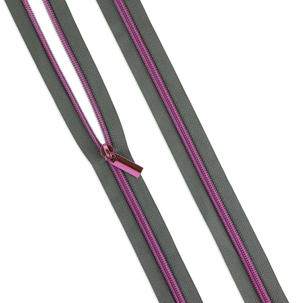 Limited Edition Tula Pink Zipper By The Yard #5 - Premium Fashion Zipper for DIY Sewing, Quilting & Craft Projects - Perfect for Bags, Clothing & Home Decor Accessories