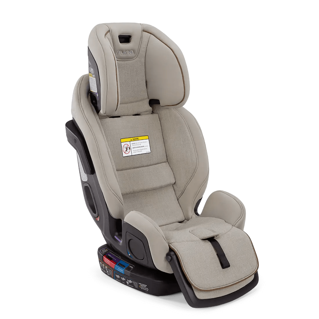 Nuna Exec Convertible Car Seat for Toddlers & Kids - Safe & Comfortable 3-in-1 Design for Rear, Forward & Booster Facing - Perfect for Family Travel & Daily Commutes
