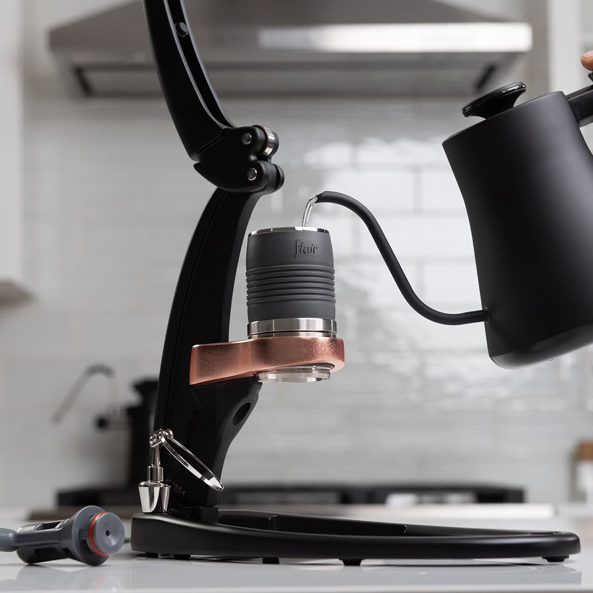 Flair PRO 3 Espresso Maker - Professional Manual Coffee Machine for Home & Office Use | Perfect for Espresso Lovers & Baristas | Compact & Portable Design for Travel & Camping