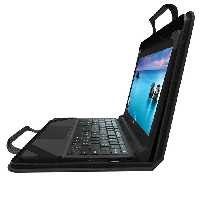UZBL Always On Rugged EVA Zip Lite Chromebook Case - Durable Protective Cover for School, Work & Travel | Shockproof Water-Resistant Laptop Sleeve