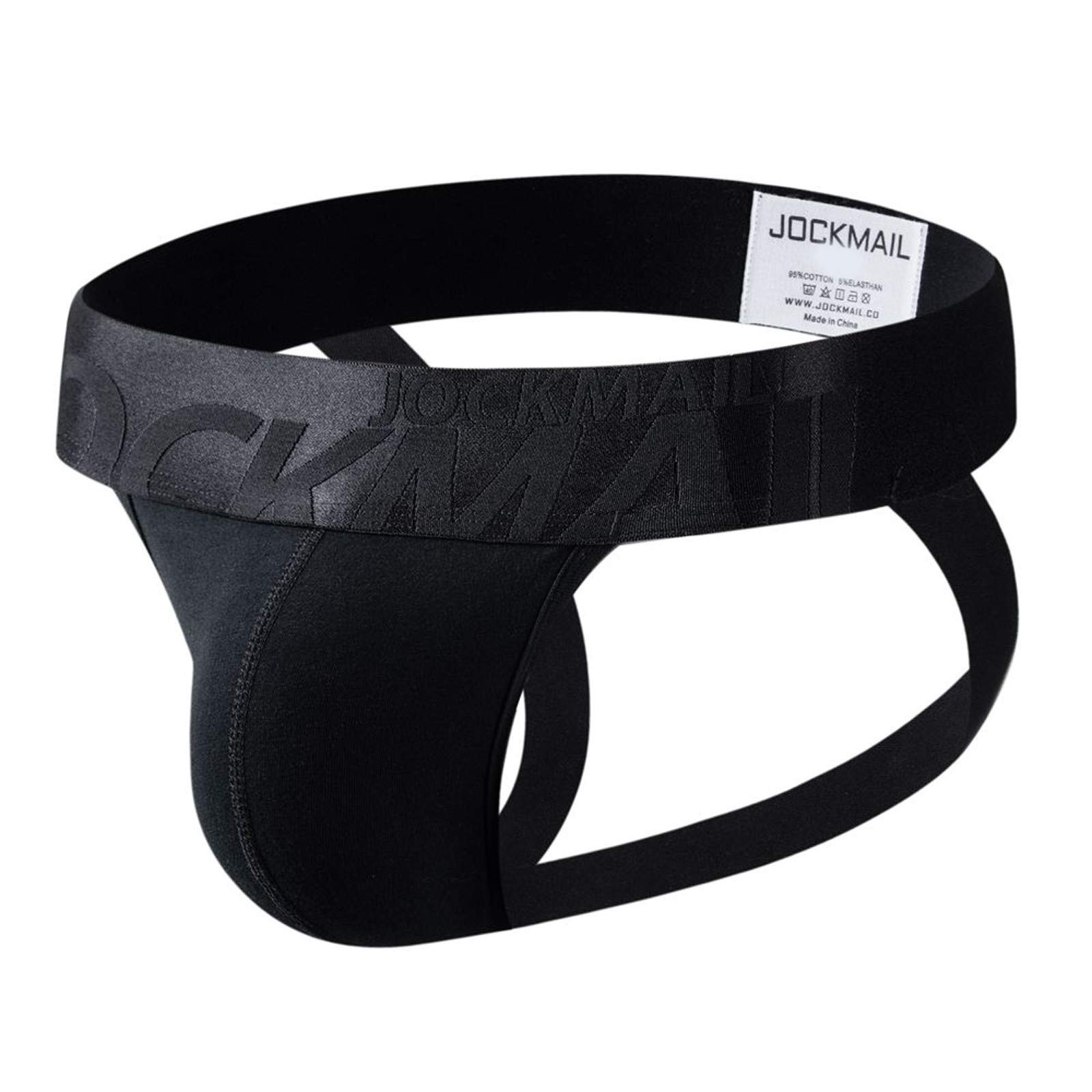 DSFH Men's Jockstrap Briefs - Athletic Support Underwear with Pouch & Butt Lift - Comfortable Thong G-String for Sports, Gym & Intimate Wear - Sexy Assless Underwear for Workout & Sensual Moments