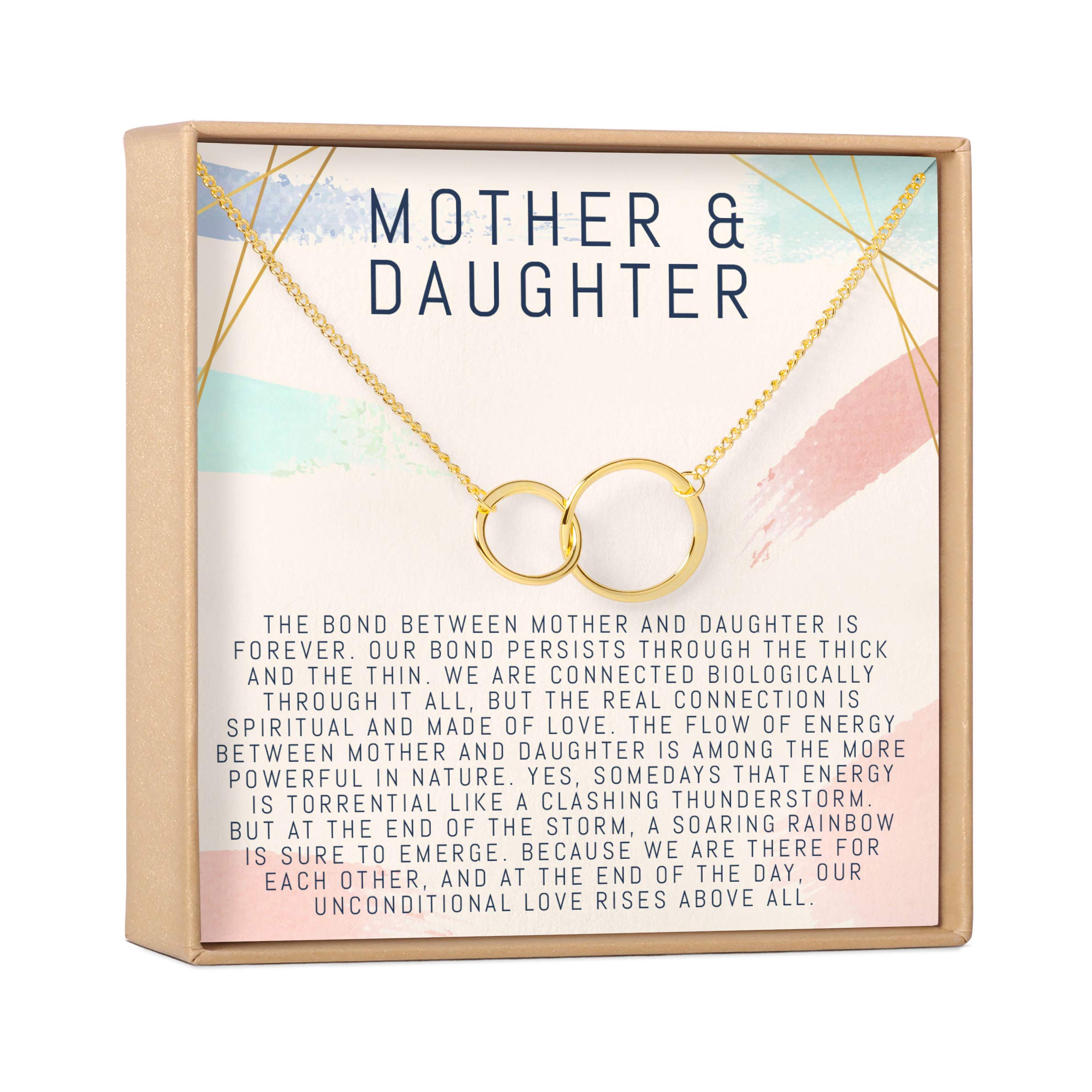 Mother & Daughter Necklace Set - Sterling Silver Heart Pendant Jewelry Gift for Birthday, Christmas, Anniversary | Perfect for Family Bonding & Special Occasions