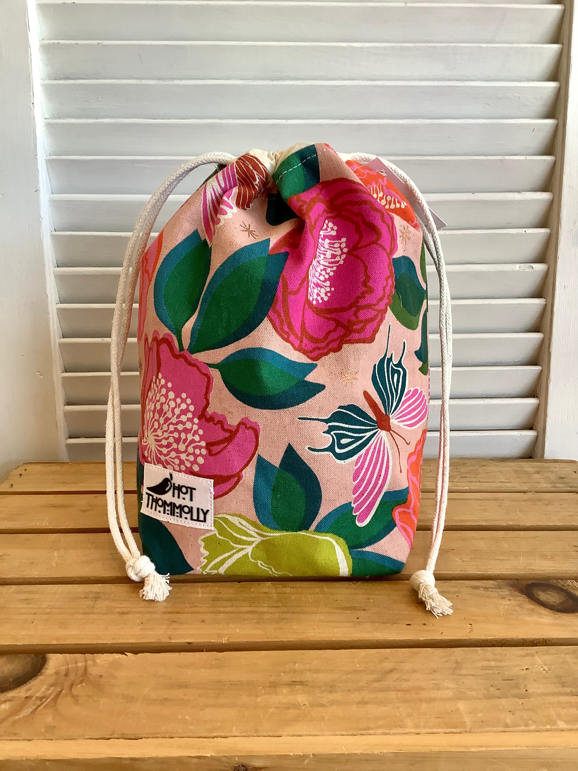 Hot Thommolly Drawstring Bags - Lightweight & Durable Backpack for Gym, Travel & School | Water-Resistant Sports Sack with Adjustable Straps
