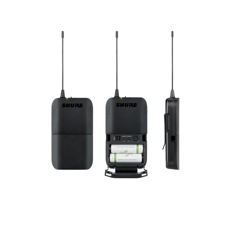 Shure BLX188/CVL Dual Lavalier Wireless Microphone System - Professional Hands-Free Mic for Presentations, Interviews & Public Speaking