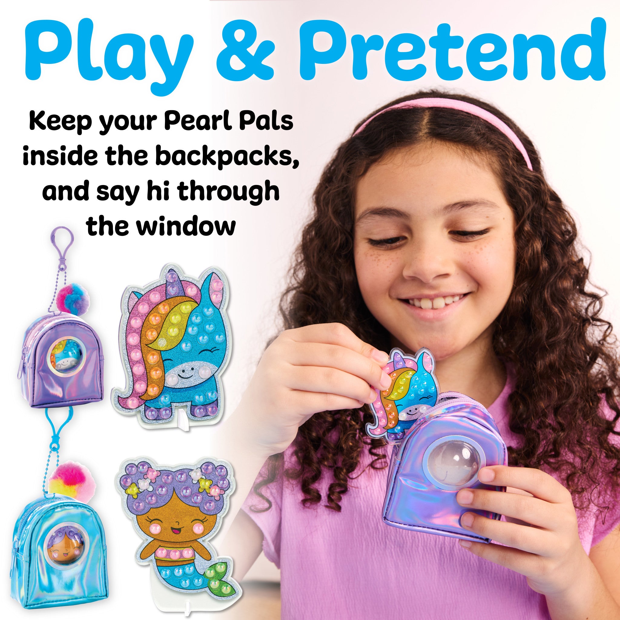 Bubble Gems™ Cute Backpack Keychains - 6 Pack, Trendy Accessories for Girls, Teens & Women - Perfect for School, Travel & Everyday Use #6462000