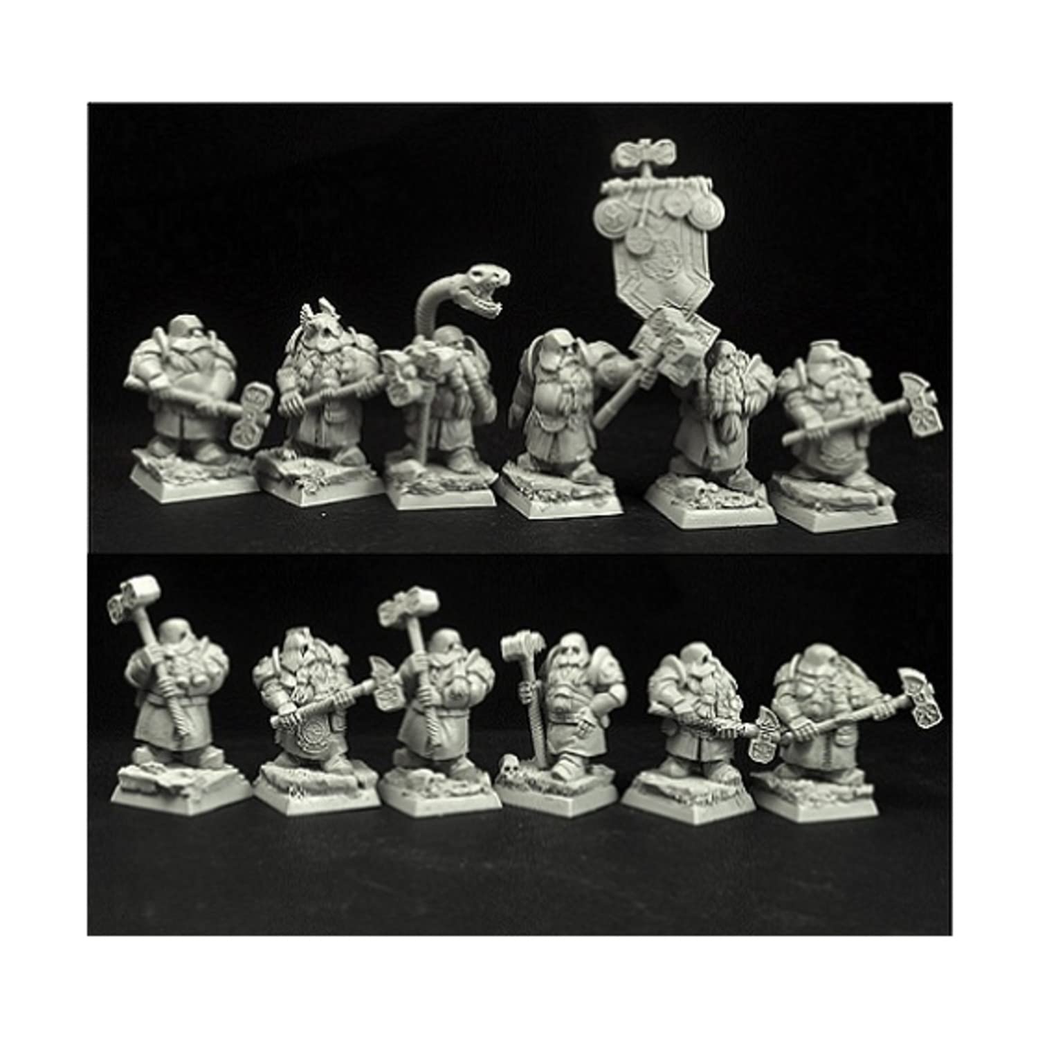 Scibor Monstrous Miniatures Iron Hammers - Premium Tabletop Gaming Miniatures for Warhammer & D&D - Perfect for Collectors, Painters & Roleplaying Scenes