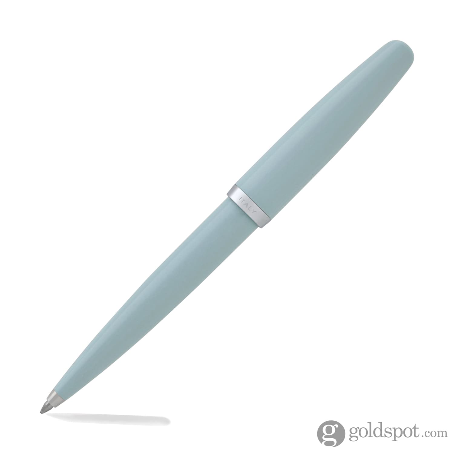 Aurora Style Aquamarine Gemstone Ballpoint Pen - Elegant Writing Instrument for Office, Gifts & Special Occasions