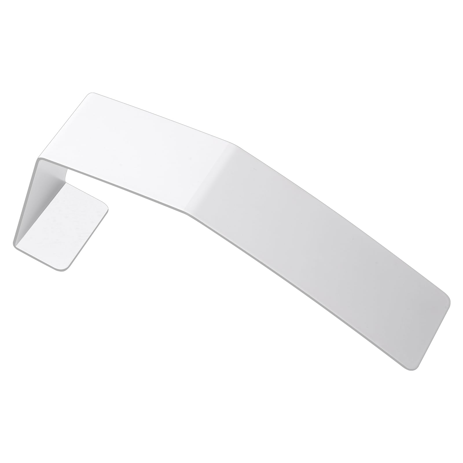 Galvanized Steel White Extension Connector for Baseboard Heater Covers - Seamless Joining Coupler (1-Pack) - Perfect for Home Heating System Repairs and Renovations