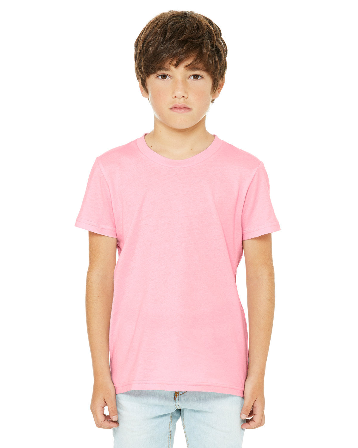 Bella + Canvas 3001Y Youth Jersey T-Shirt | Soft Cotton Short Sleeve Tee for Kids & Teens | Perfect for School, Sports & Everyday Wear