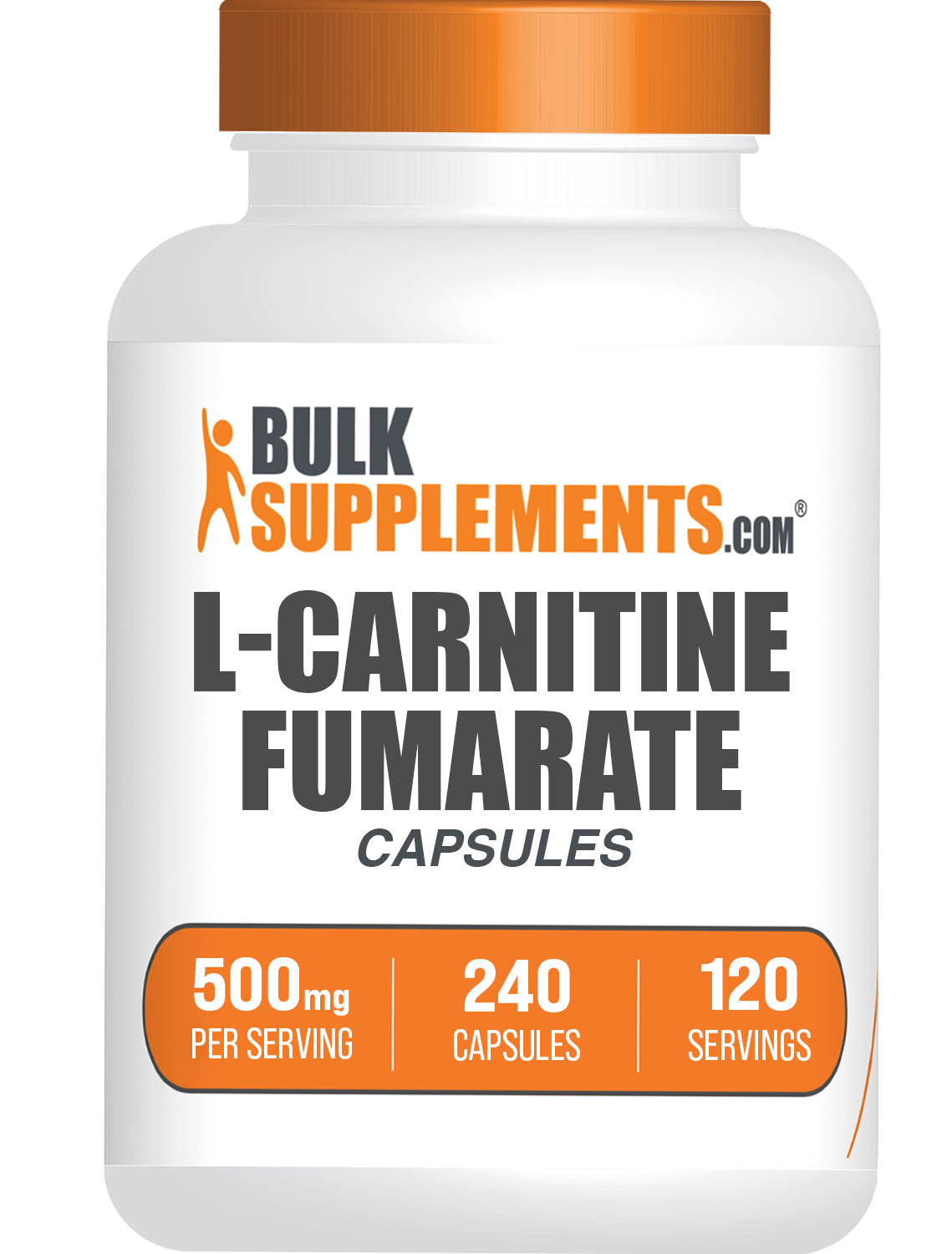 Premium L-Carnitine Fumarate Capsules 500mg - 120 Vegan Caps for Weight Loss & Energy Boost - Supports Fat Metabolism & Workout Performance - Ideal for Fitness Enthusiasts & Keto Diet
