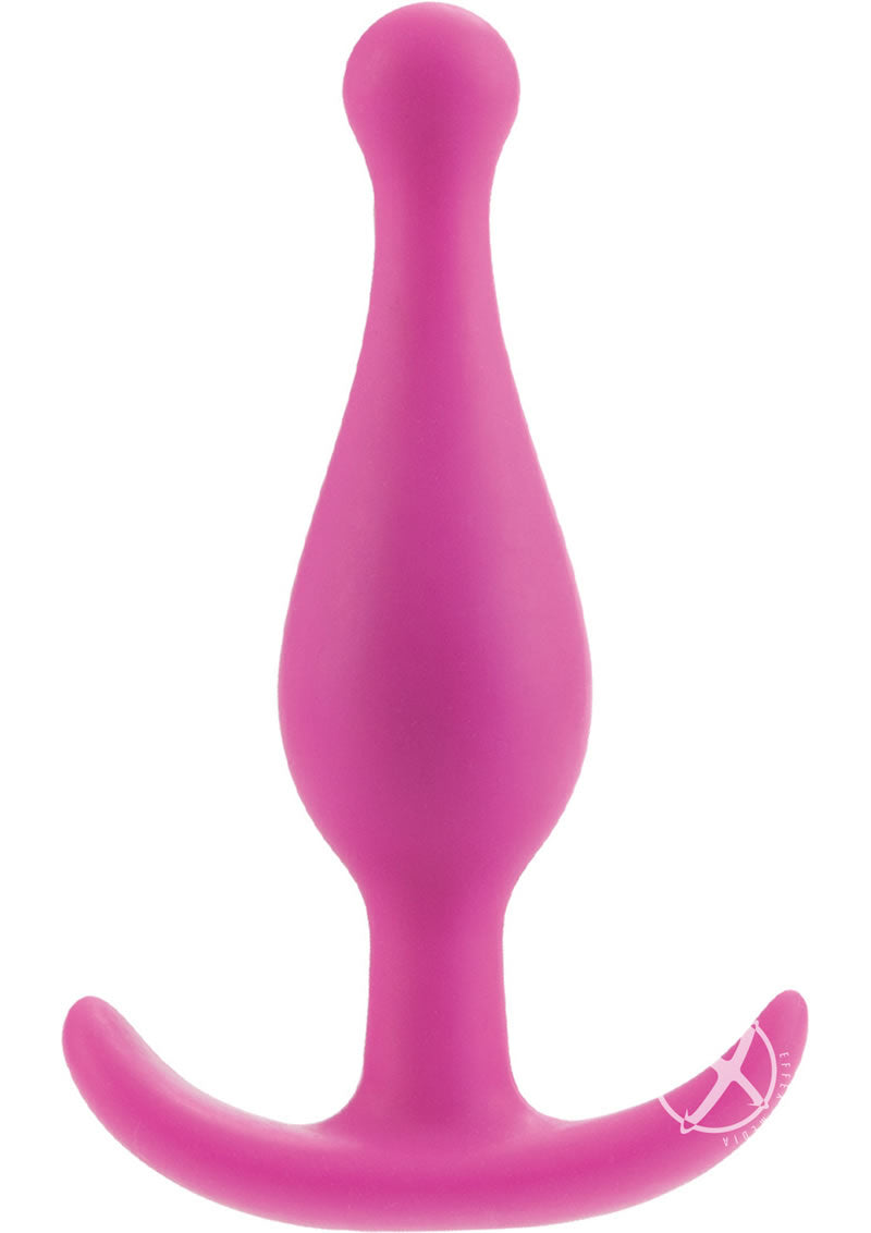 Premium Silicone Butt Plug - Booty Call Booty Rocker in Pink | Comfortable & Safe Anal Toy for Beginners & Experts | Perfect for Solo Play, Couples & BDSM Scenes