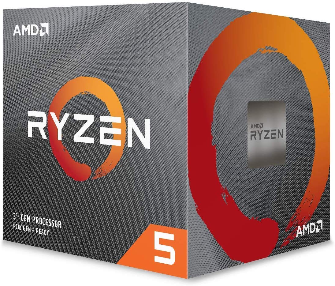AMD Ryzen 5 3600X 6-Core 12-Thread Unlocked Desktop Processor with Wraith Spire Cooler - High Performance Gaming & Streaming CPU for PC Builders and Content Creators