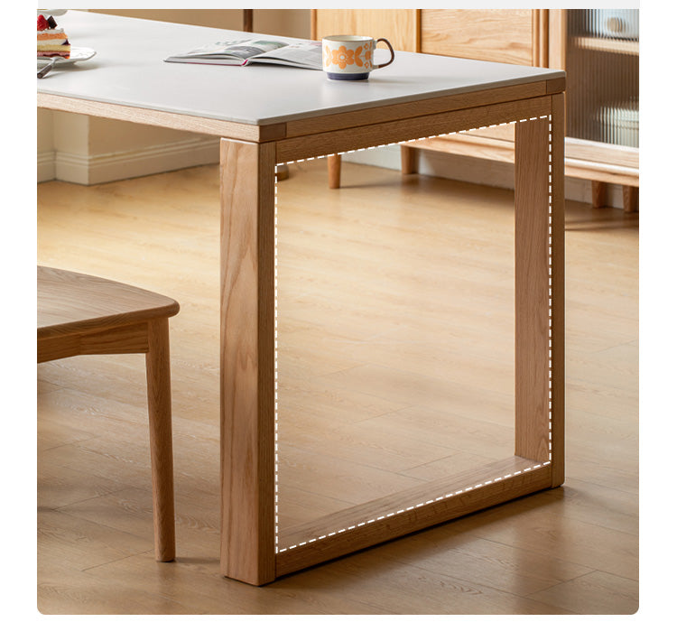 Solid Oak Wood Kitchen Island with Extendable Table and Retractable Cutting Board - Perfect for Small Kitchens, Dining, and Food Prep