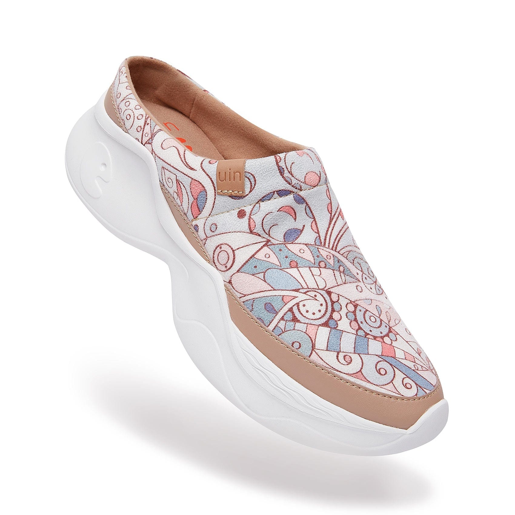 Spring Gray Palma VI Women's Casual Sneakers - Comfortable Walking Shoes for Women - Lightweight & Breathable for Daily Wear, Travel, and Outdoor Activities