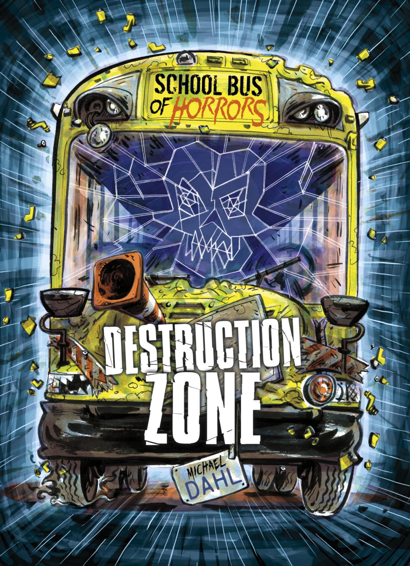 Destruction Zone: A 4D Book (School Bus of Horrors) – Interactive Horror Adventure for Kids & Teens – Perfect for Halloween Reading & Classroom Storytime
