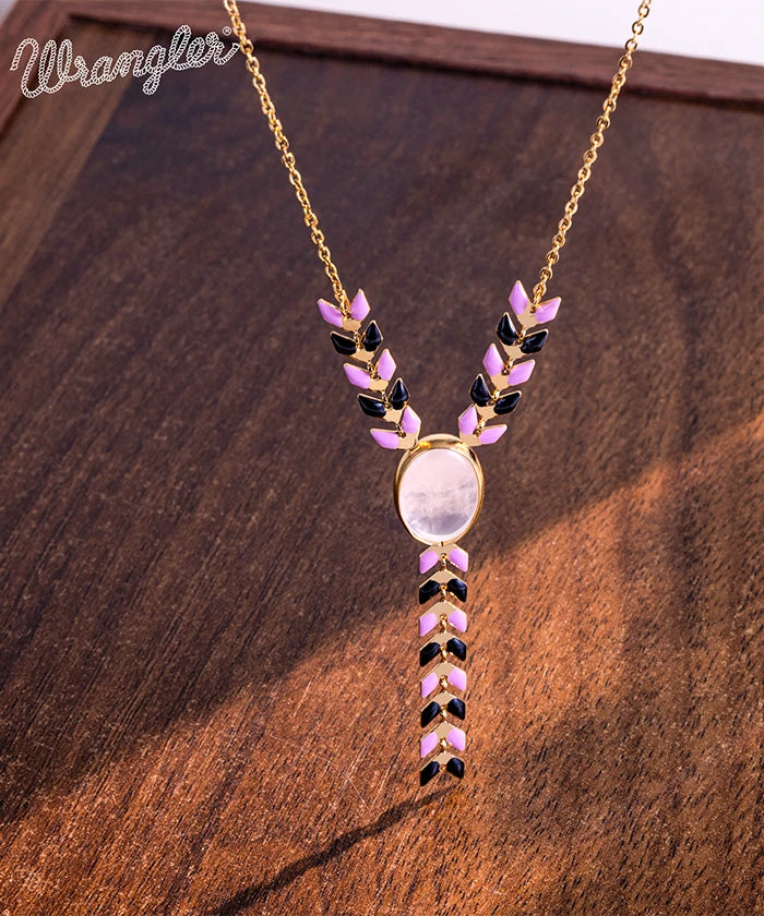 Wrangler Demeter’s Orb Necklace and Earrings Set - Sterling Silver Greek Goddess Jewelry for Women - Perfect for Weddings, Date Nights & Special Occasions