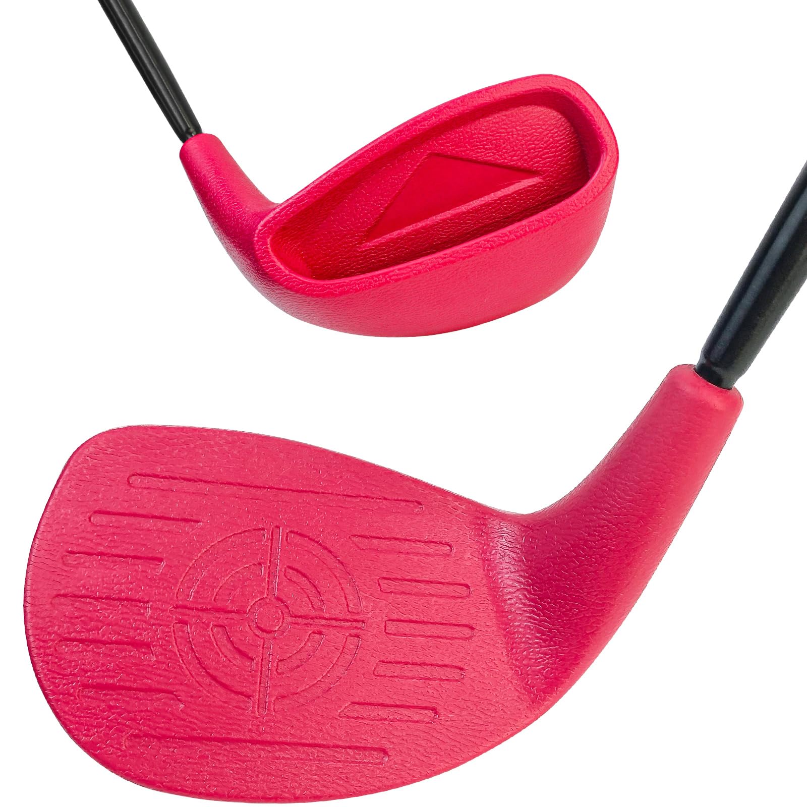 KOFULL Oversize Golf Club Set - Adjustable Length for Adults & Juniors - Perfect for Backyard, Yard, and Park Practice - Includes Foam Balls & Buckets - Ideal for Family Golf Games & Outdoor Fun