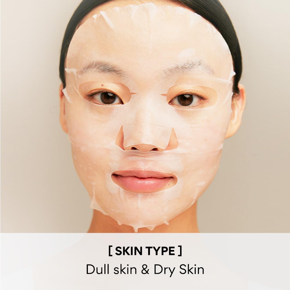 Innisfree Skin Clinic Madecassoside Face Mask - Soothing & Hydrating Sheet Mask for Sensitive Skin | Korean Skincare for Dryness & Redness Relief | Perfect for Post-Sun Care & Daily Skin Recovery