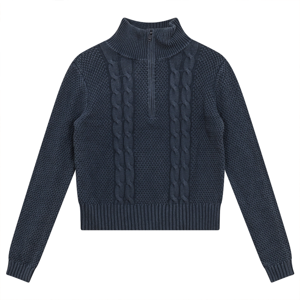 Cozy Cable Knit Sweater Women's Crew Neck Pullover - Perfect for Fall & Winter Layering, Casual Outfits & Office Wear