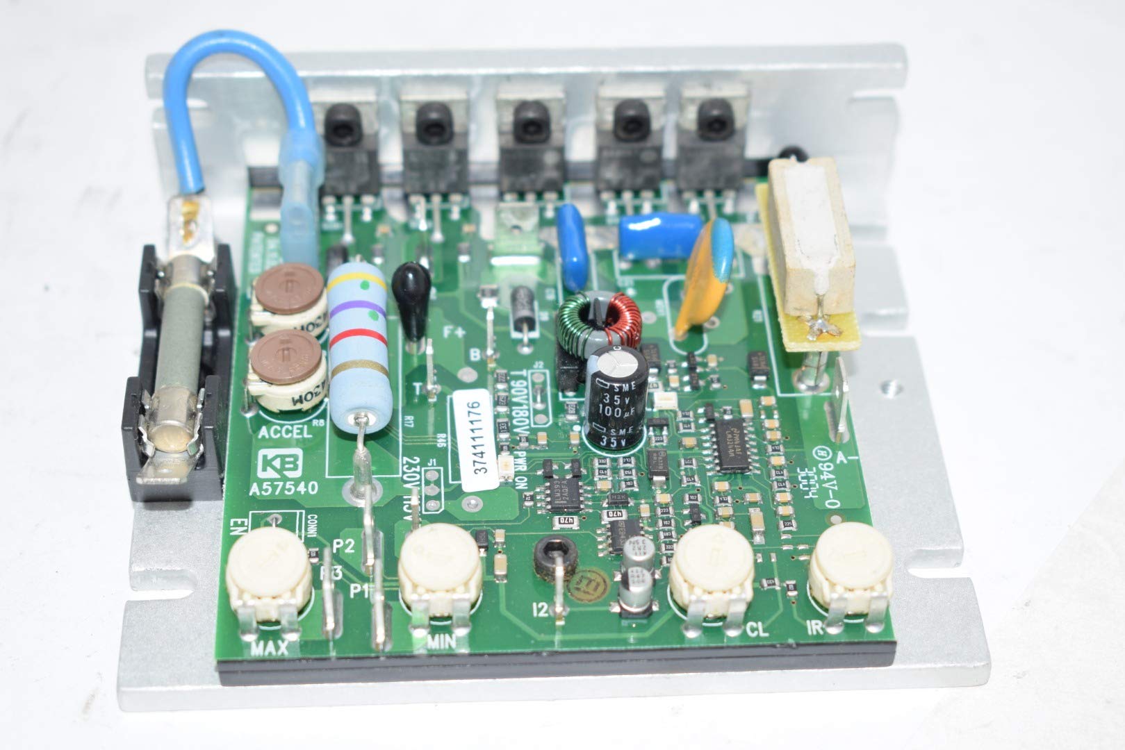 KB ELECTRONICS KBMM-125 0.75 HP DC Motor Speed Controller - 0-90V DC, 115V AC Adjustable Drive for Industrial Machinery & Automation Systems - Perfect for Conveyors, Pumps, and CNC Equipment