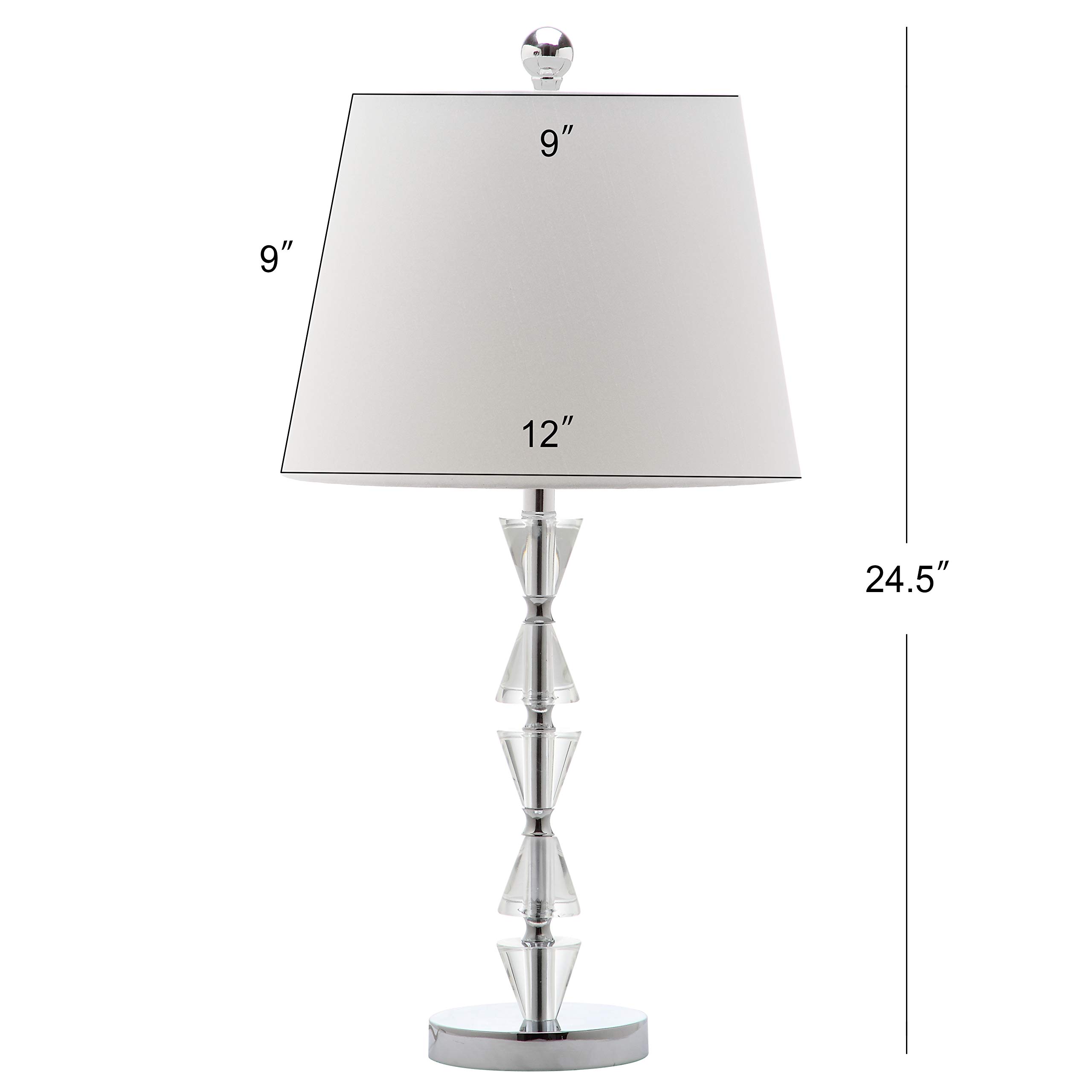 SAFAVIEH Modern Crystal Table Lamp Set of 2 - 21