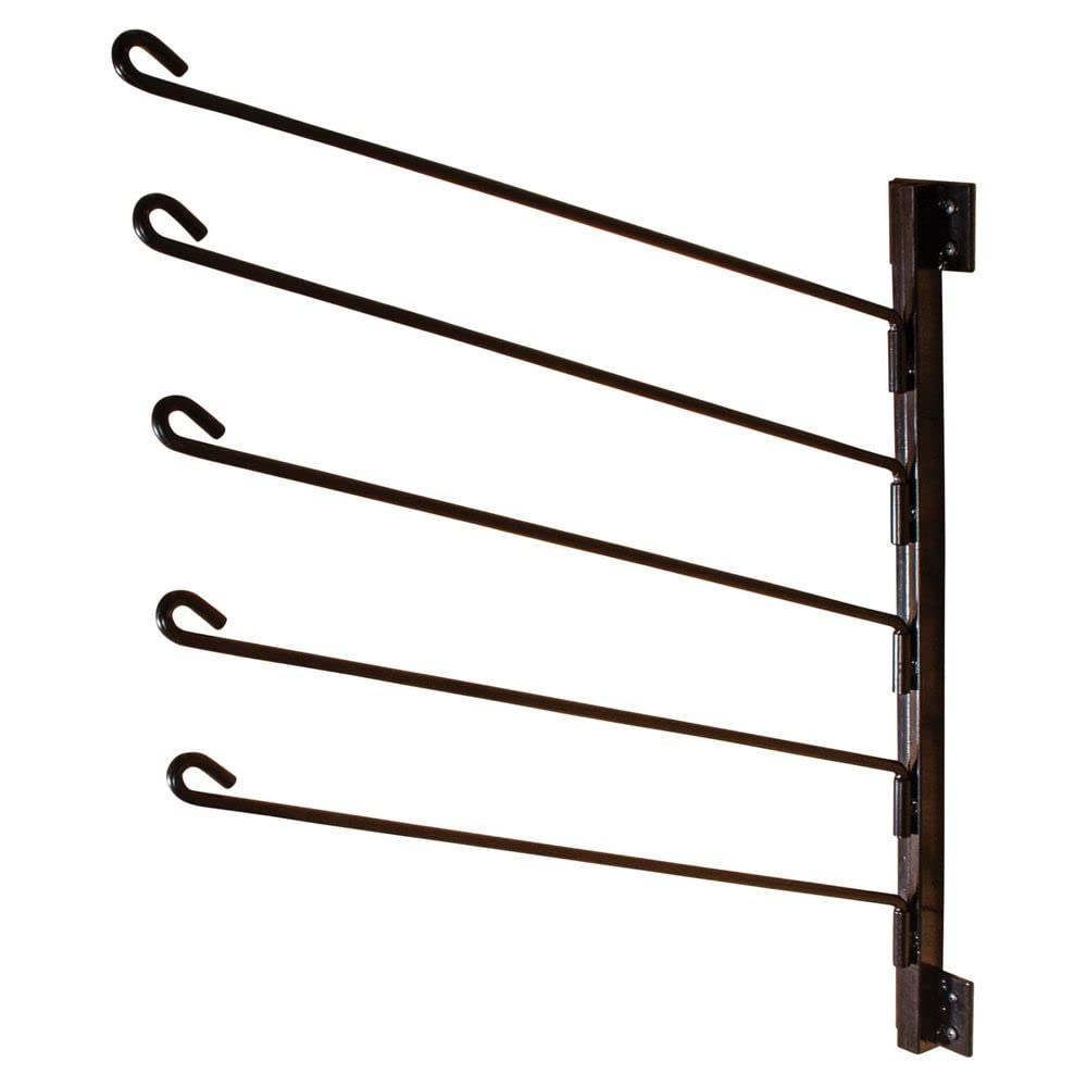 5 Arm Vertical Pad Rack - Heavy Duty Steel Swivel Drying Rack for Car Wash, Cleaning & Detailing Pads | Space Saving Design Fits All Pad Types | Commercial & Home Use | 5 Year Warranty