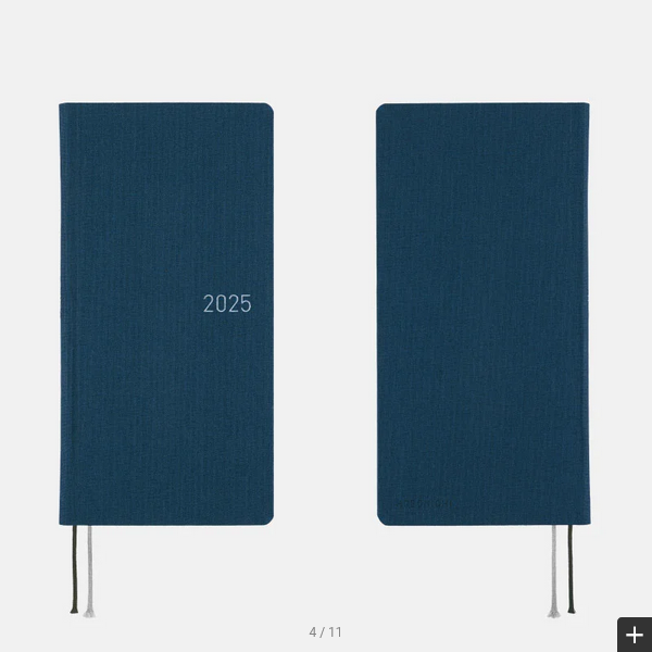 Hobonichi Techo 2025 Planner - Star Dust Weeks Hardcover, Weekly Horizontal Layout, English Edition (January Start, Monday Start) | Perfect for Journaling, Productivity & Daily Planning