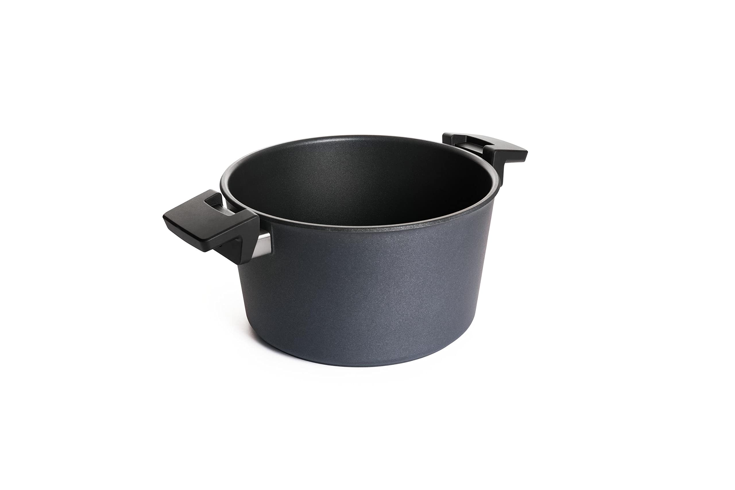 Woll Concept Plus 124CP 5-Liter Cast Aluminum Cooking Pot with Lid - 24cm Diameter, 13.5cm Deep - Ideal for Soups, Stews & Pasta | Durable Kitchen Cookware for Home Chefs