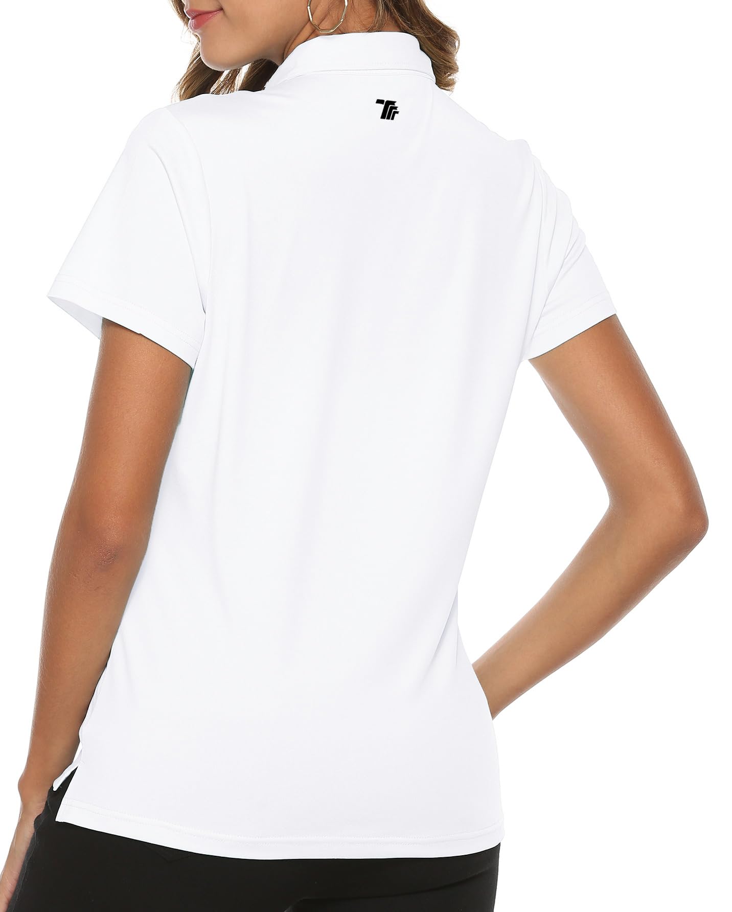 Women's Moisture Wicking Golf Polo Shirts - Breathable Short Sleeve Ladies Golf Tops for Comfort & Performance on the Course | Perfect for Golf Tournaments & Summer Outdoor Sports