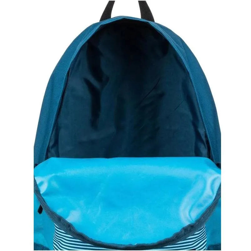 Quiksilver Everyday Poster Backpack - Light Blue Daypack for School, Work & Travel | Durable & Stylish Laptop Bag for Men & Women