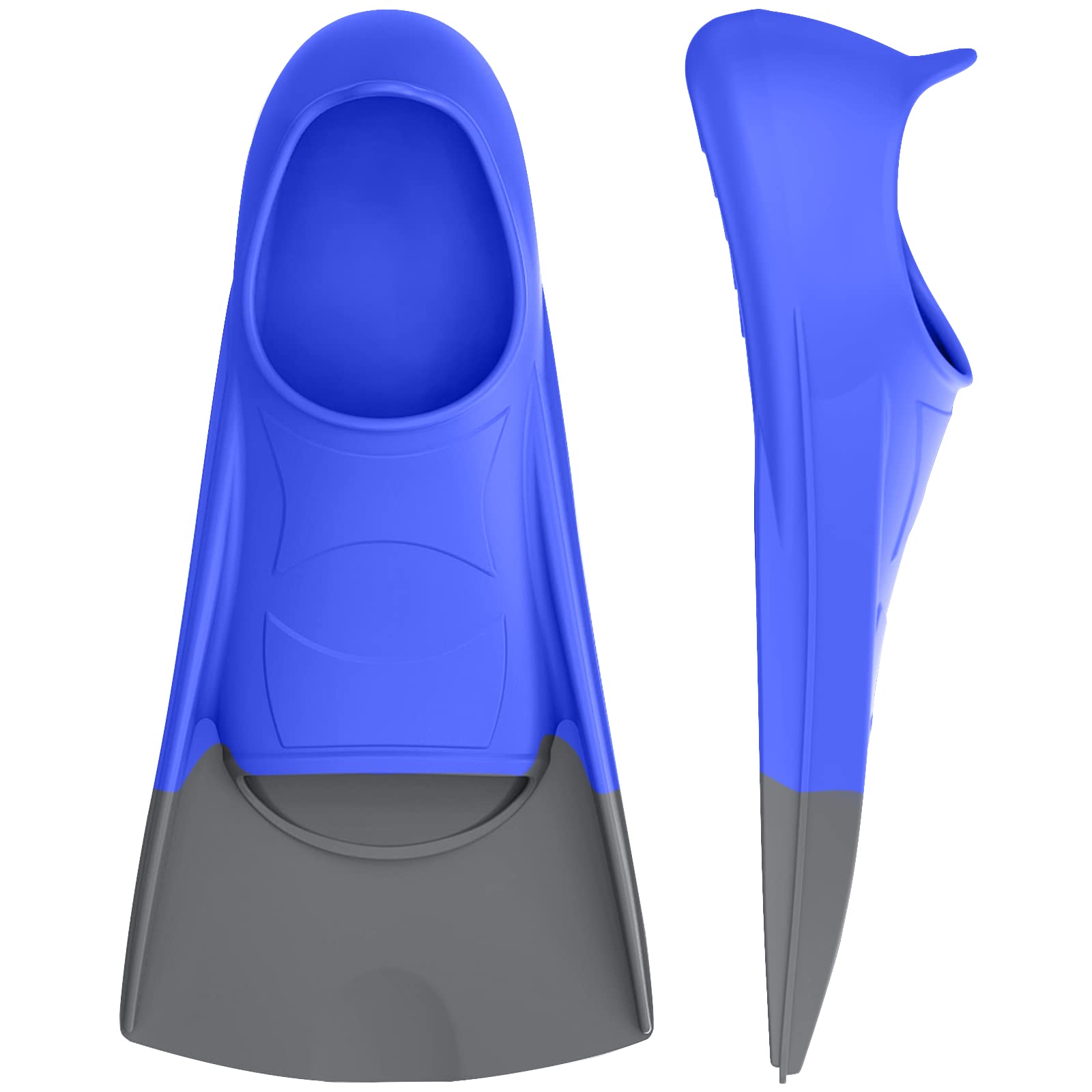 Gintenco Swim Fins for Adults & Kids - Lightweight Travel Size Swimming Flippers for Snorkeling, Diving & Swim Training - Includes Carry Bag & Floating Design - Perfect for Beach Vacations, Pool Workouts & Ocean Adventures