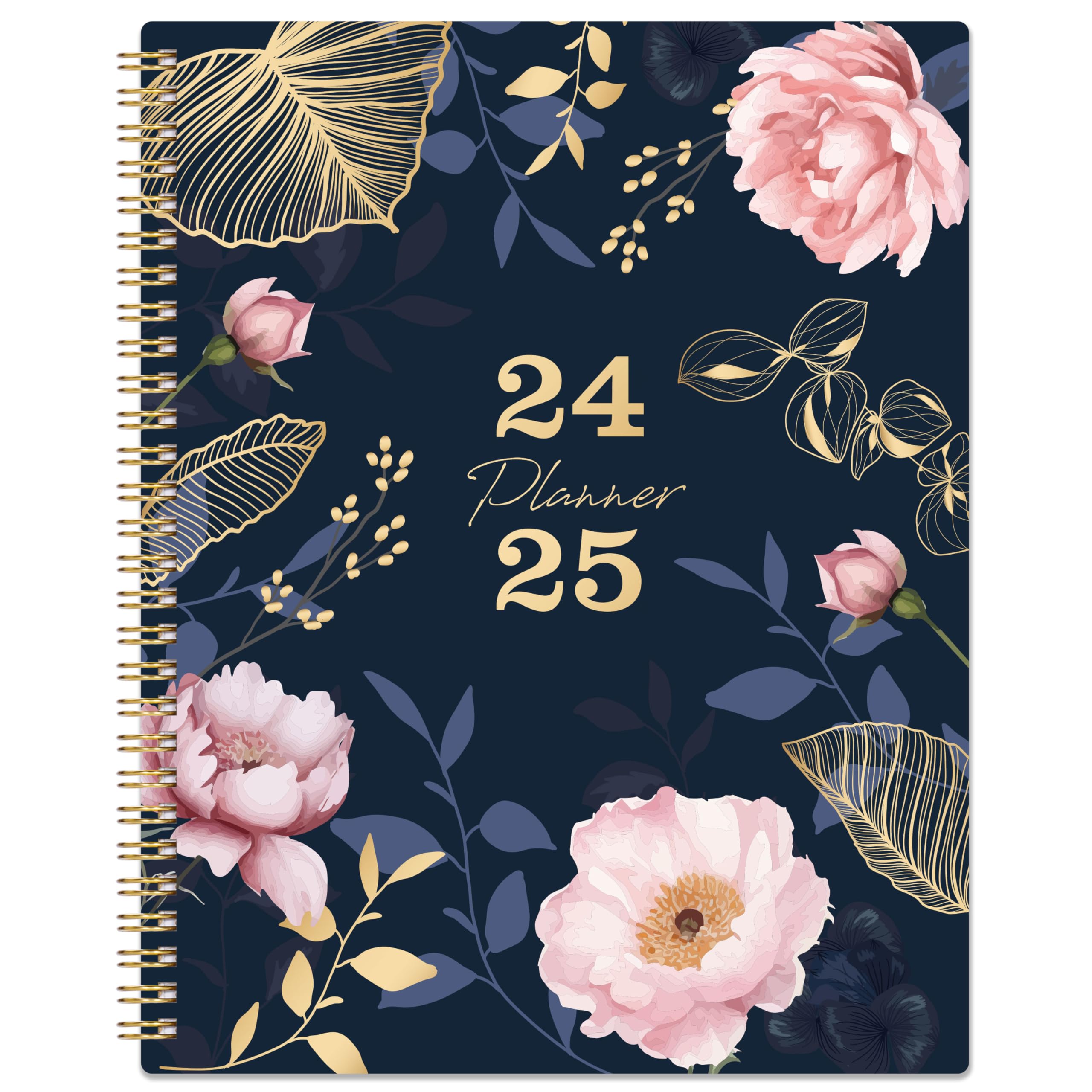 2024-2025 Weekly & Monthly Planner with Printed Tabs - July 2024 to June 2025 Calendar, 9.7