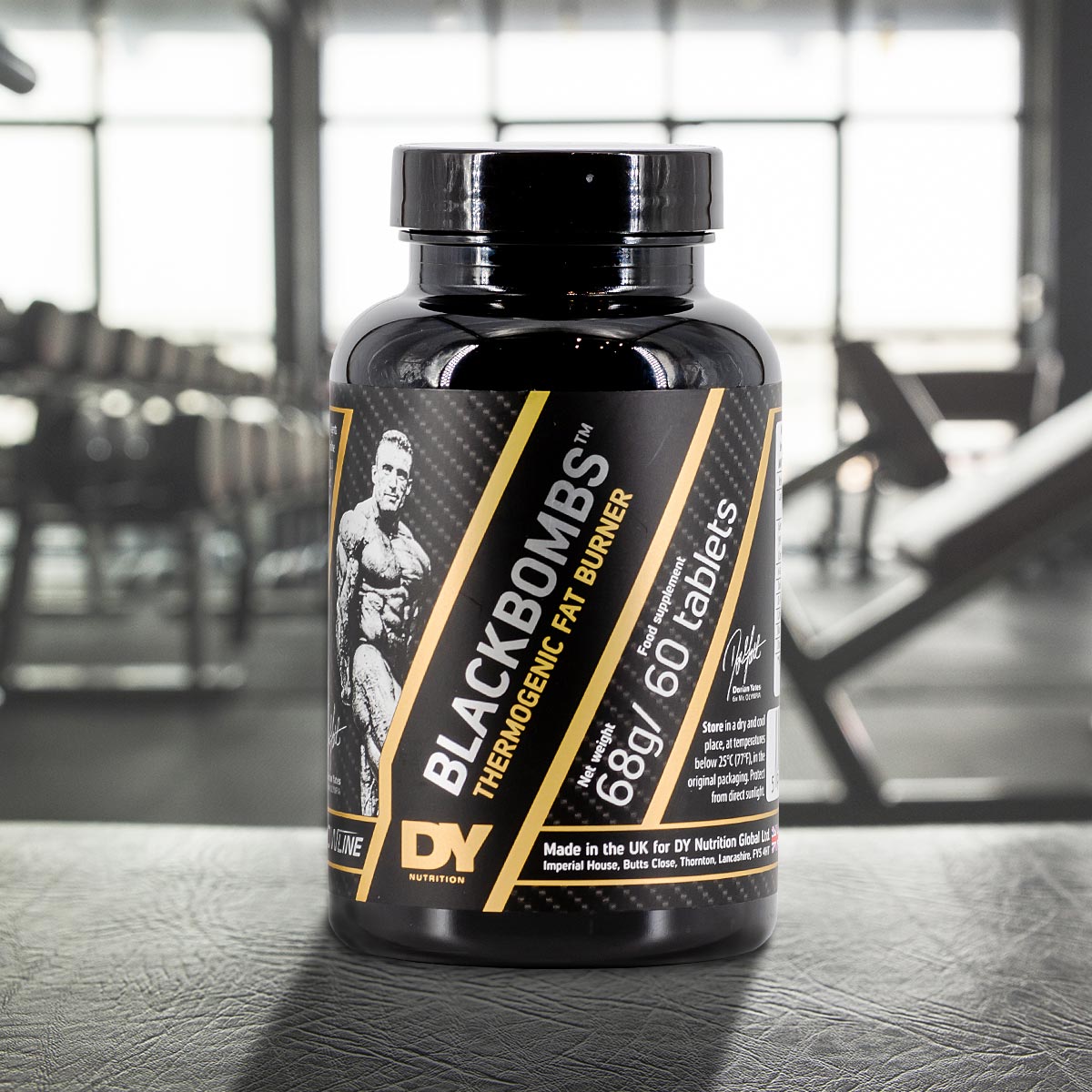 DY Nutrition Black Bombs Fat Burner Supplement - 60 Capsules for Weight Loss & Metabolism Boost | Unflavored | Supports Energy & Focus for Workouts & Active Lifestyle