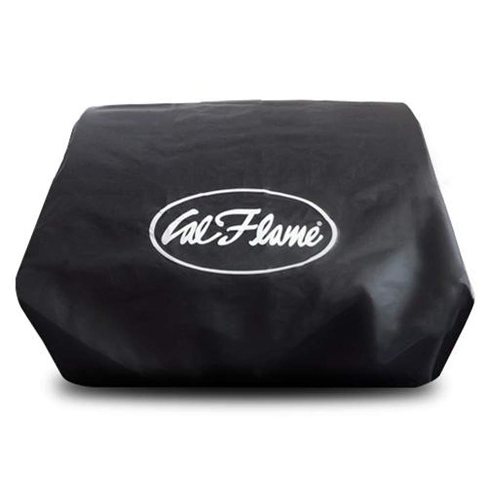 **Cal Flame BBQC2345BB Universal Cover for Built-in Grills - One Size Fits Most, Black - Weatherproof Protection for Outdoor BBQ & Patio Use**