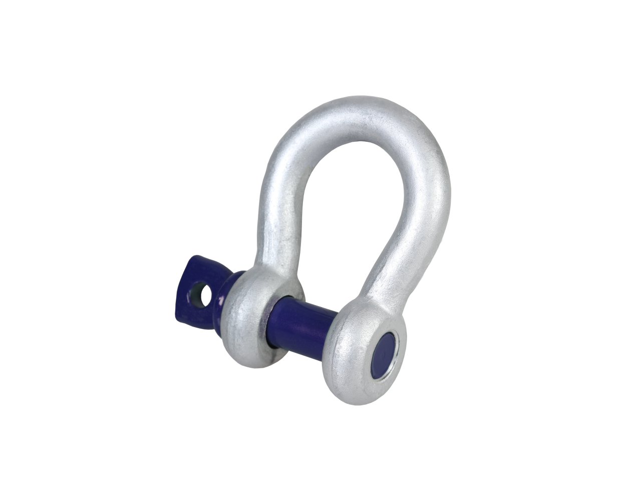 Blue Pin Standard Bow Shackles With Screw Pin - Heavy Duty Lifting Hardware for Marine, Construction & Towing Applications