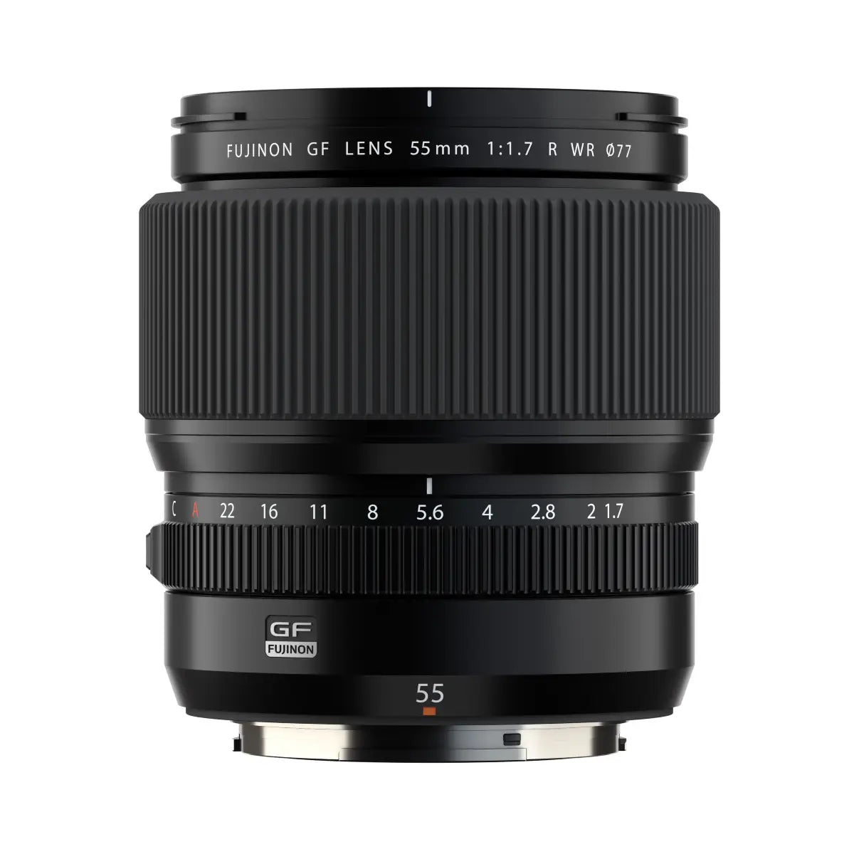 Fujifilm GF 55mm f/1.7 R WR Lens - Medium Format Prime Lens for Fujifilm GFX Cameras - Perfect for Portrait, Street & Low Light Photography