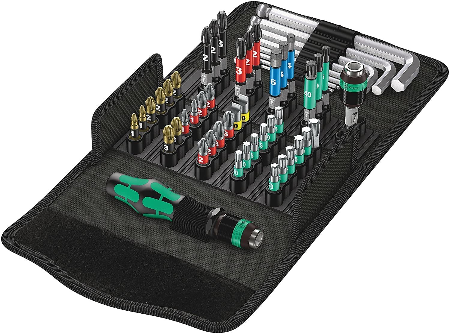 KRAFTFORM 100-Piece Drill Bit Set with Case - High-Speed Steel Twist Drill Bits for Metal, Wood, Plastic - Perfect for DIY Projects, Home Repairs & Professional Use